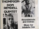 BARBARA THOMPSON & THE DON RENDELL QUINTET - ROUNDABOUTS & SWINGS - RARE JAZZ -