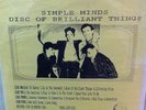 Simple Minds Disc Of Brilliant Thing . 2 Lp Live 1984 Limited 100 Copies