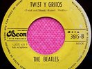  COSTA RICA SINGLE =THE BEATLES= TWIST Y GRITOS ODEON 45RPM