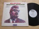 Walter Jackson - It's All Over LP Rare Soul Okeh Mono Promo Curtis Mayfield Prod