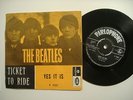 Beatles 45 ,,,,,,,,Ticket to ride )))))) NORWAY 7 RARE 