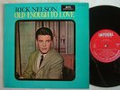 RICK NELSON OLD ENOUGH TO LOVE / 10INCH / LAMINATED FLIP BACK COVER