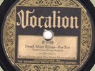 Vocalion 1059 KING OLIVER & Okeh 8261 Armstrong Hot 5 FIRST RELEASE 1925