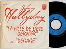 JOHNNY HALLYDAY La fille de l'été dernier 45t PROMO JUKE BOX 1975 avec Pochette