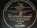LEON LAFFITTE tenor - La Favorite 