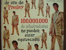 ELVIS PRESLEY Gold Records TOP RARE PROMO URUGUAY LP WITH ERROR