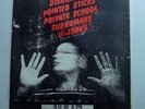 vtg org D.O.A. DISHRAGS NEW WAVE COMP BENEFIT 11x17 Punk Flyer kbd poster '79