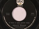 rare Soul 45 DELLA REESE it was a very good year Hear