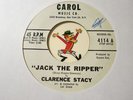 45 RPM l TEEN/ROCKER : Clarence Stacy - Horror