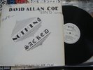 DAVID ALLAN COE Nothing Sacred LP DAC records Adults only