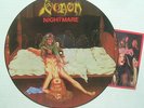 VENOM picture lp-Nightmare, NEAT P47-12, UK 	1985, with postcard
