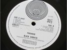 BLACK SABBATH Paranoid UK ORIGINAL LP 1st Vertigo Rare Big Swirl Label 1Y1/2Y1 
