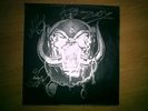 MOTORHEAD NO REMORSE LEATHER POCKET SIGNED 