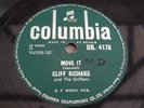 CLIFF RICHARD AND THE DRIFTERS MOVE IT RARE 78 RPM RECORD
