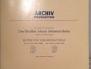Enrico Mainardi - Bach Suiten no. 3 & 4 - Original Archiv Produktion LP 1954