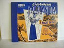 1941 Decca Records, CARMEN MIRANDA, A NIGHT IN RIO, 78 rpm records, 3 platters