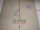 LED ZEPPELIN - CODA - LP INNER SLEEVE (SIGNED)