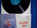 GENE VINCENT AND HIS BLUE CAPS RARE 1956 USA BLUE CAPITOL LP BLUEJEAN BOP