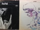 2 FRED NEIL ORIG LPs: 1ST S/T LP MONO CAPITOL T2665 & SESSIONS ST2862 Folk Psych