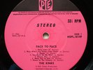 THE KINKS - FACE TO FACE -  UK 1ST 1966 STEREO EXPORT LP