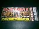 IRON MAIDEN TICKET