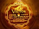78 RPM-NAT SHILKRET-VICTOR ORCH-BELLE MANN-VICTOR 21818-WANT A DADDY 2 CUDDLE ME