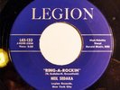 NEIL SEDAKA Ring-A-Rockin / Fly Don't Fly On Me LEGION 45-133 NM 45 ROCKABILLY