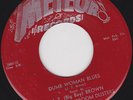 BLUES 45 RPM- J.T.BROWN on METEOR RECORDS