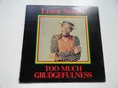 reggae lp LEROY SMART Too Much Grudgefulness JAH LIFE records