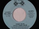 rare Modern Soul 45 TERRY BEAR the night for dancing