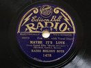 RADIO MELODY BOYS (Al Bowlly) 