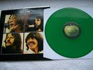 THE BEATLES LET IT BE LP RARE AUSTRALAIN GREEN VINYL APPLE RE red apple logo