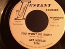 Art Neville You won't do right Promo   northern soul doowop