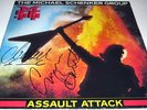MICHAEL SCHENKER GROUP Assault Attack Graham Bonnet Rainbow UFO Autograph SIGNED