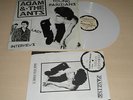 ADAM AND THE ANTS RARE LP WHITE VINYL + FANZINE PUNK ADAM ANT