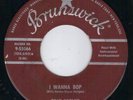 BRUNSWICK ROCKABILLY -BILLY HARLAN - I WANNA BOP / SCHOOL HOUSE ROCK  HEAR
