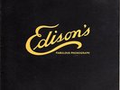 Rare EDISON'S FABULOUS PHONOGRAPH recordings Flexidisc Record Barnum Roosevelt