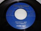 NORTHERN SOUL- JACKIE DAY- PHELECTRON 45 RPM- NAUGHTY BOY/ I WANT YOUR LUV- HEAR