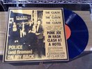 The Clash Police (and firemen) On My Back Rare Lp Blue Vinyl