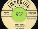 THE BARONS Boom Boom / Eternally Yours   R&B-SOUL 45 RPM  RECORD