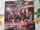 ROLLING STONES    con le mie lacrime - heart of stone   45 giri