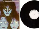 KISS 'CREATURES OF THE NIGHT' UK LP RARE PRE-RELEASE WHITE LABEL