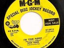DAN PENN I'm Your Puppet / Is A Bluebird Blue NORTHERN SOUL PROMO US MGM 45 M-