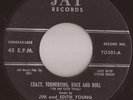 HEAR 1959  PRIMITIVE OHIO ROCKABILLY BOPPER JIM & EDITH YOUNG