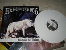 DESTROYER 666 -unchain the wolves WHITE VINYL LP TOP CONDITION 