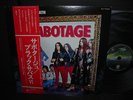 Black Sabbath Sabotage Japan Orig.LP OBI INSERT NM 1975