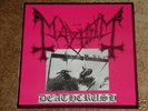 MAYHEM Deathcrush vinyl LP POSERCORPSE 1ST PRESS Darkthrone WATAIN Burzum VENOM
