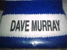 IRON MAIDEN  ORIGINAL WRISTBAND OF  DAVE MURRAY - VERY RARE 