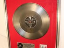 Pet Shop Boys, West End Girls, platin Schallplatte, goldene