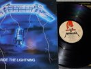METALLICA - RIDE THE LIGHTNING (UK, 1984, MUSIC FOR NATIONS LP, EX+ COND)